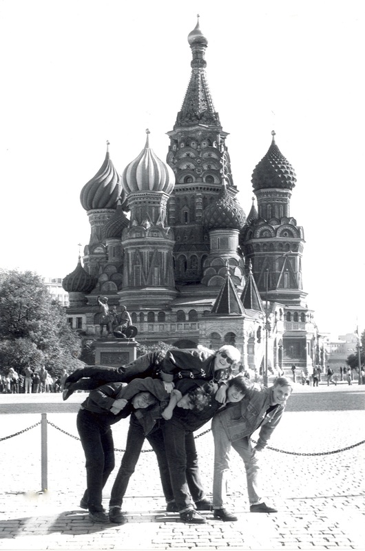 Stingray with Moscow band