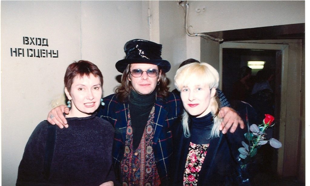 Stingray with Boris and his wife, Irina