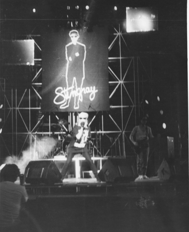 Stingray concert, Rossia Hall Moscow, mid 90's